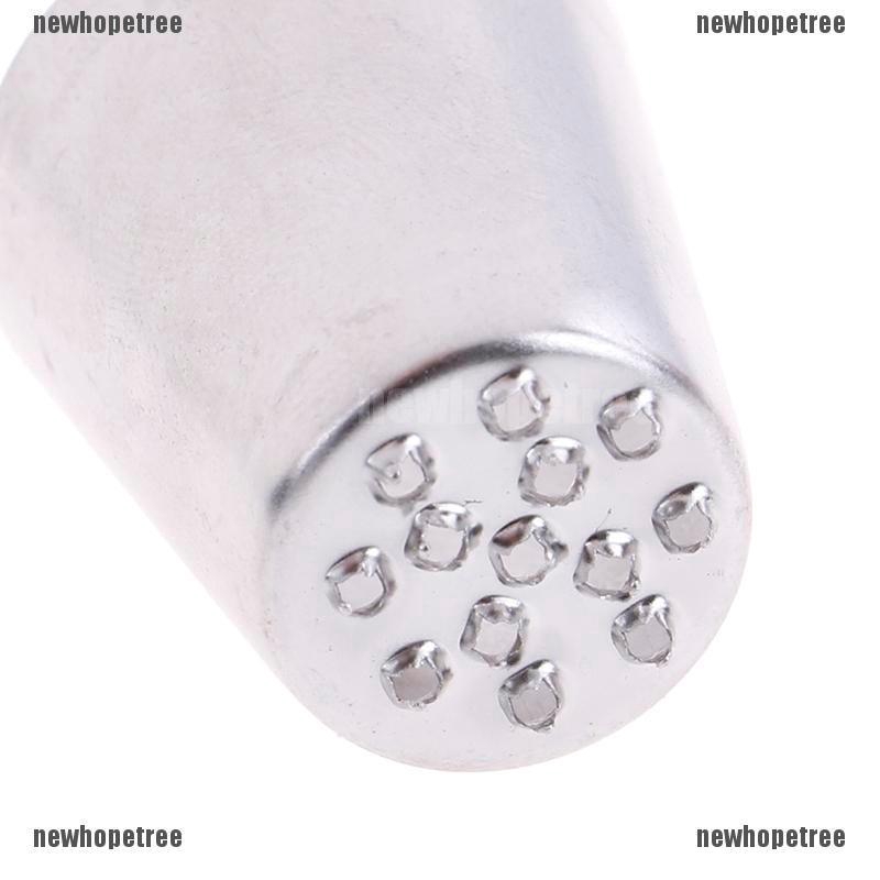 Bộ 1/3 đầu bắt bông kem trang trí chất liệu thép không gỉ