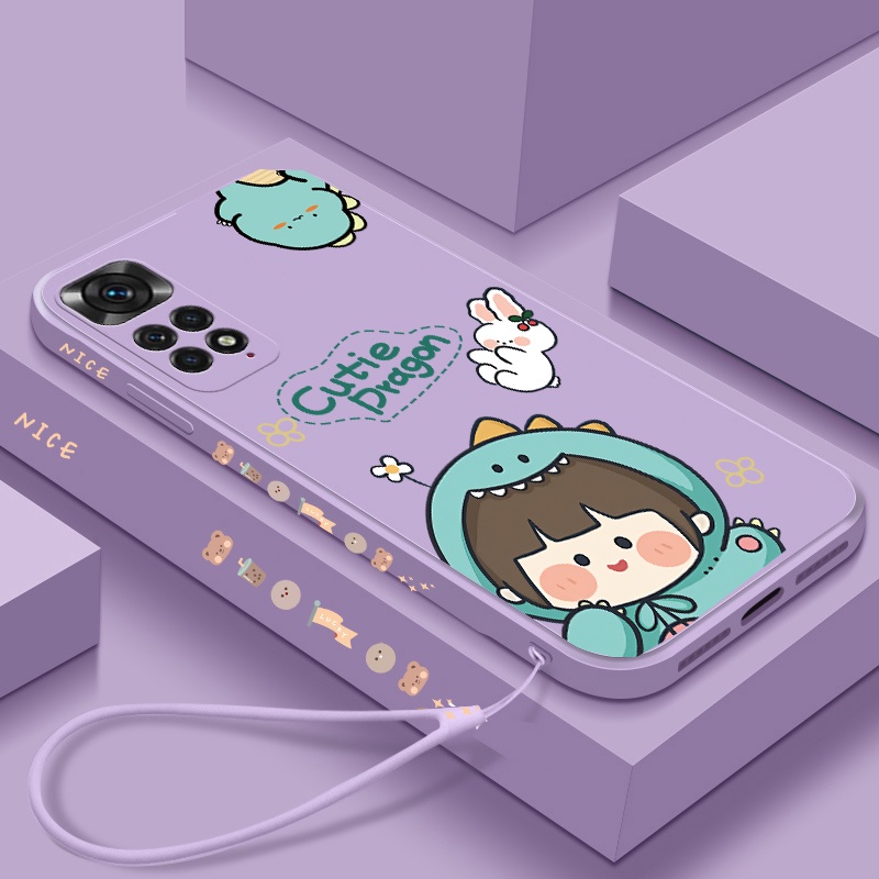 Ốp Điện Thoại Tpu Mềm Hình Thỏ Dễ Thương Cho Redmi Note 10 Pro 11 11s Xiaomi Poco X3 Pro X3 NFC Redmi Note 8 9 Pro 9S 9C