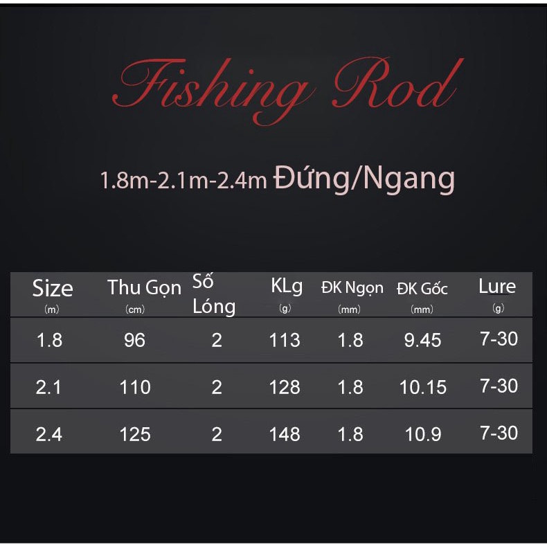 [ Chống Xoắn] Cần câu lure máy ngang và máy đứng carbon Fishing Rod, Đầu bu chống xoắn