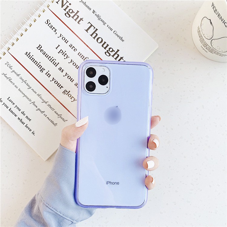 Ốp lưng iphone Pastel siêu dày viền mờ 6/6plus/6s/6splus/7/7plus/8/8plus/x/xs/11/12/13/14/pro/max/promax/plus/shin/case