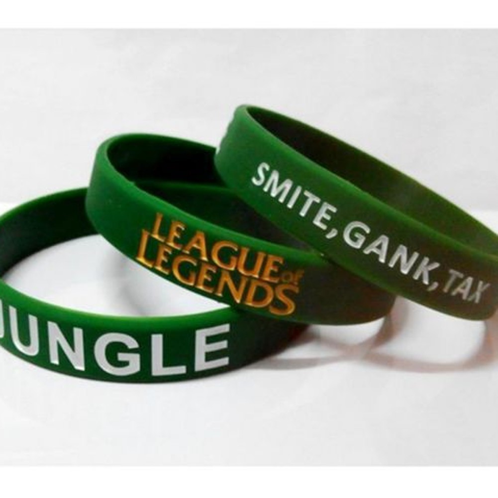 Vòng tay silicon phong cách game League Of Legends cá tính sáng tạo nhiều màu sắc