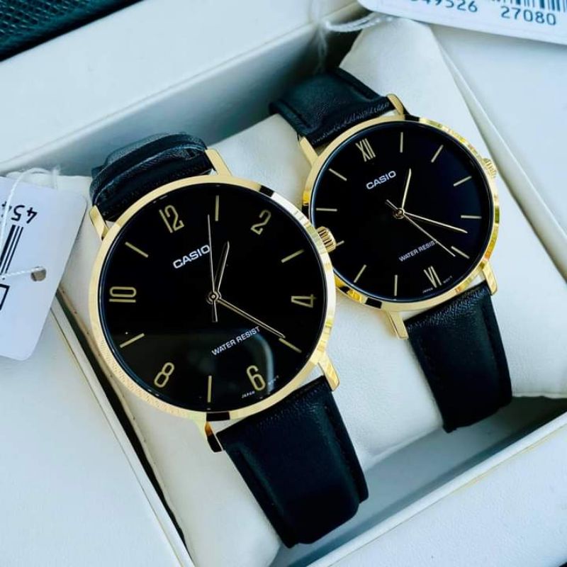 Đồng hồ đôi Casio VT01GL- Bảo hành 1 năm-Hằng Store