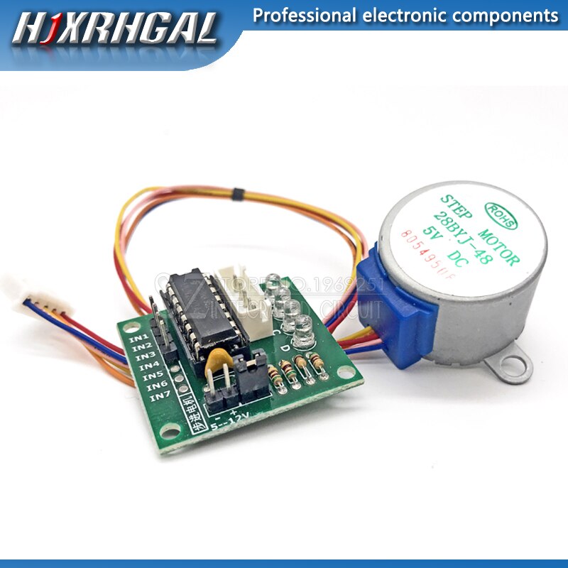 1 Bo Mạch Điều Khiển Động Cơ Bước 5v 4 Pha Uln2003 Cho Arduino