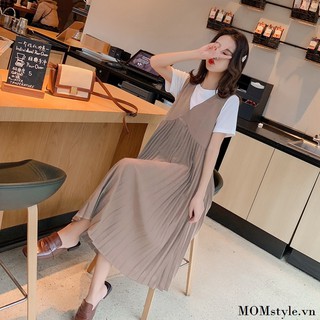 Set Đầm Bầu Thu Đông 2020 Momstyle