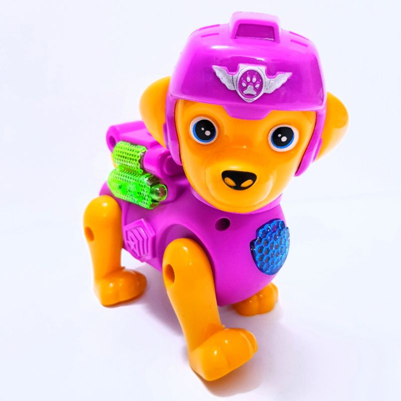 [NHẠC-ĐÈN-DI CHUYỂN] Đồ chơi chó cứu hộ paw patrol
