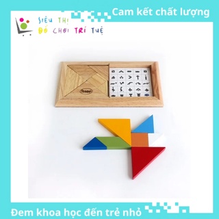 Trí uẩn tangram đôi cho bé tư duy logic