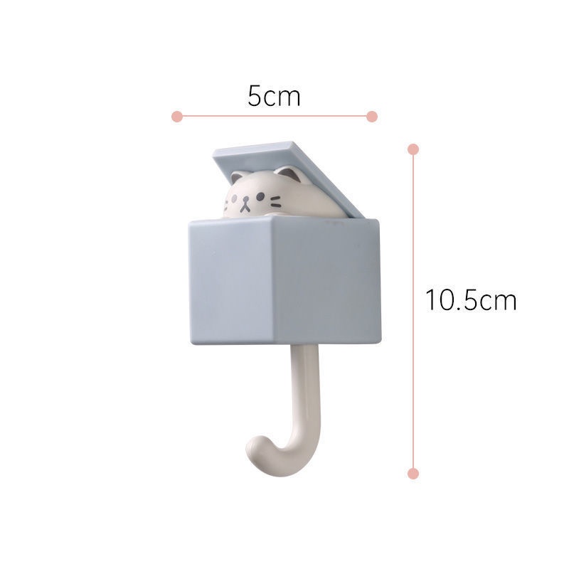 Móc treo đồ gắn tường hình động vật dễ thương
