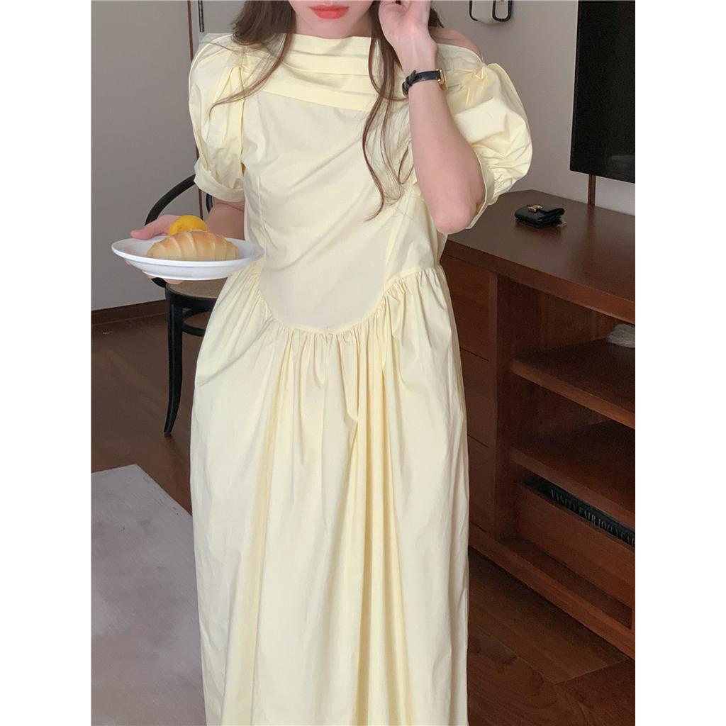 Đầm Thun Rớt Vai Dáng Dài Vừa Phải 60645