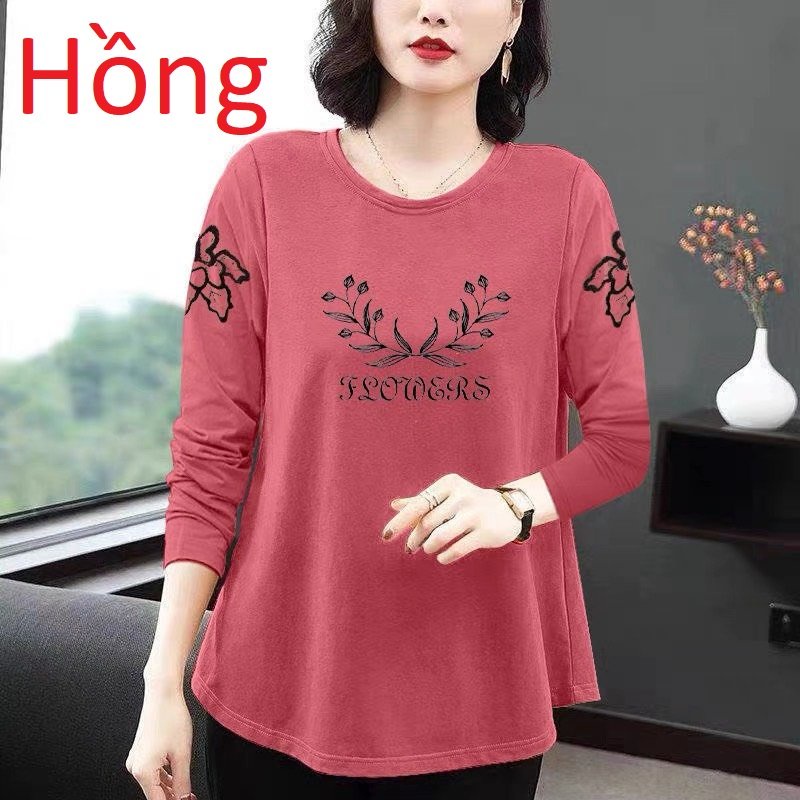 ( TẶNG KÈM GÓI XẢ) Áo thun dành cho mẹ chất liệu Da Cá Co giãn 4 chiều size 45-85kg ( Mã T14 )