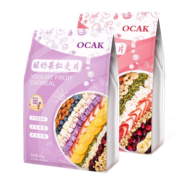 NGŨ CỐC OCAK CHỨA SỮA CHUA KHÔ, GRANOLA, EATCLEAN GÓI 408G - TIÊU CHIẾN - LẶT VẶT SHOP