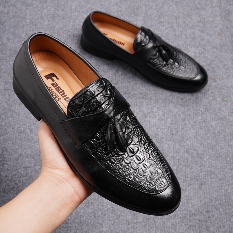 Giày lười nam da bò cao cấp Tino TN04 - giày da bò nam cao cấp * # | BigBuy360 - bigbuy360.vn