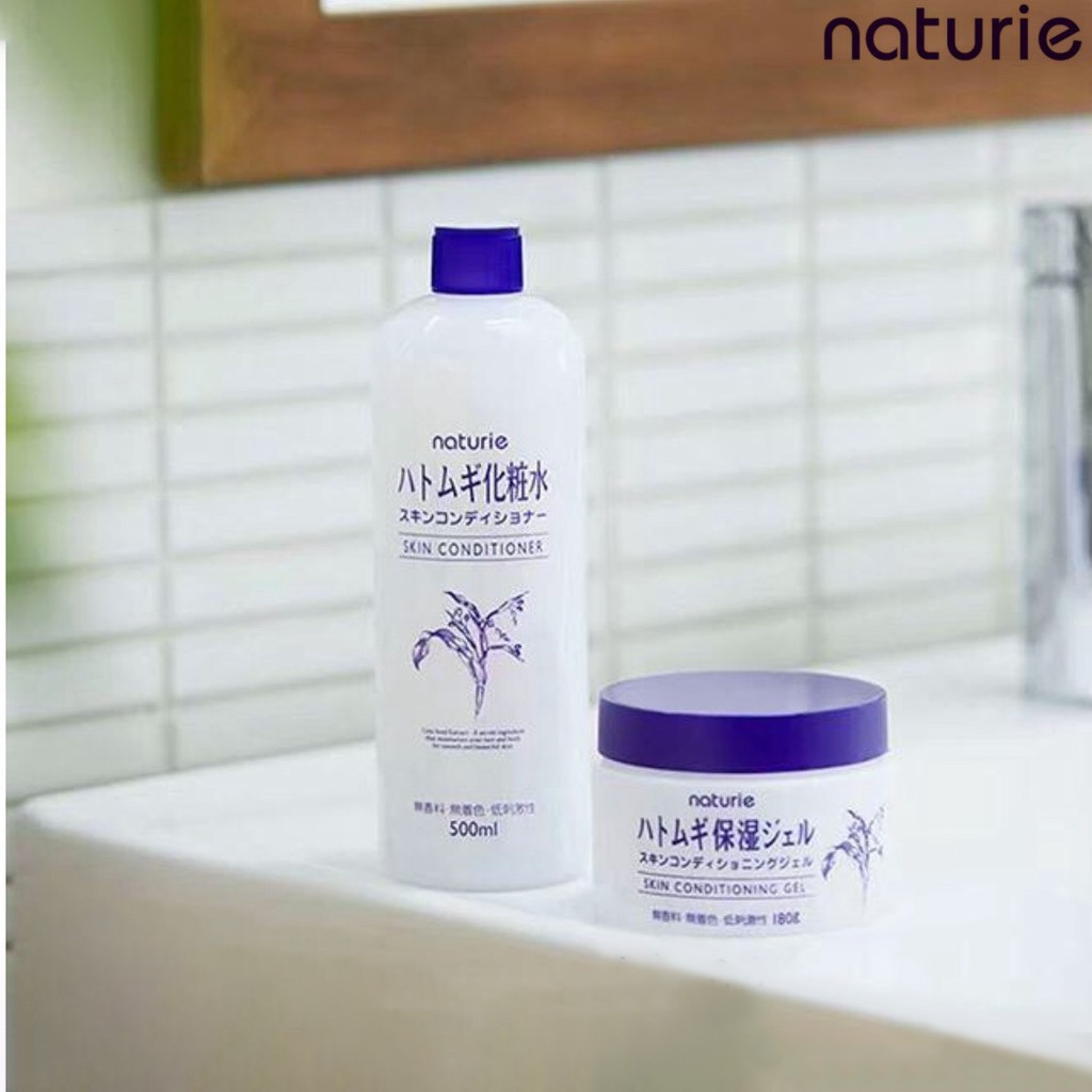 Nước Hoa Hồng Ý Dĩ Hatomugi, Toner Hạt Ý Dĩ Hatomugi Naturie Skin Conditioner 500ml Nhật Bản | BigBuy360 - bigbuy360.vn