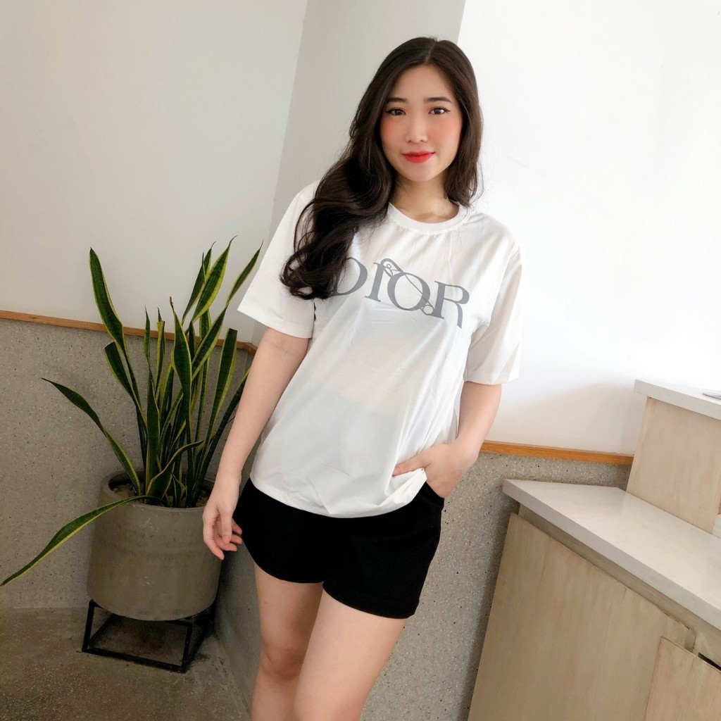 Áo Thun Tay Lỡ, Dáng Unisex Freesize 60kg Chữ Nổi Ép Nhiệt Ko Bông Tróc Chất Cotton Xược Mịn Mát Co Giản Nhẹ Ảnh Thật