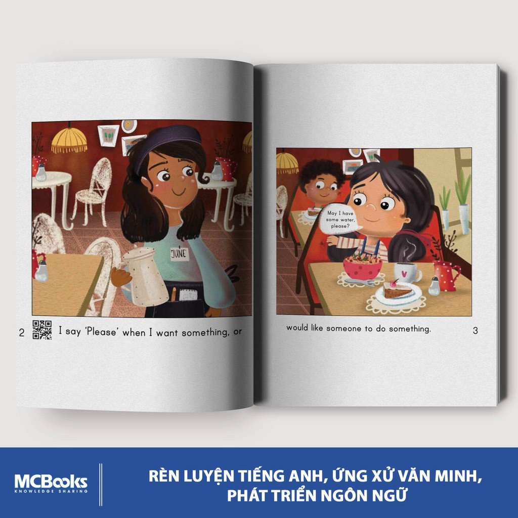 Sách Giỏi Tiếng Anh Vui Ứng Xử Please Kèm App Học Online
