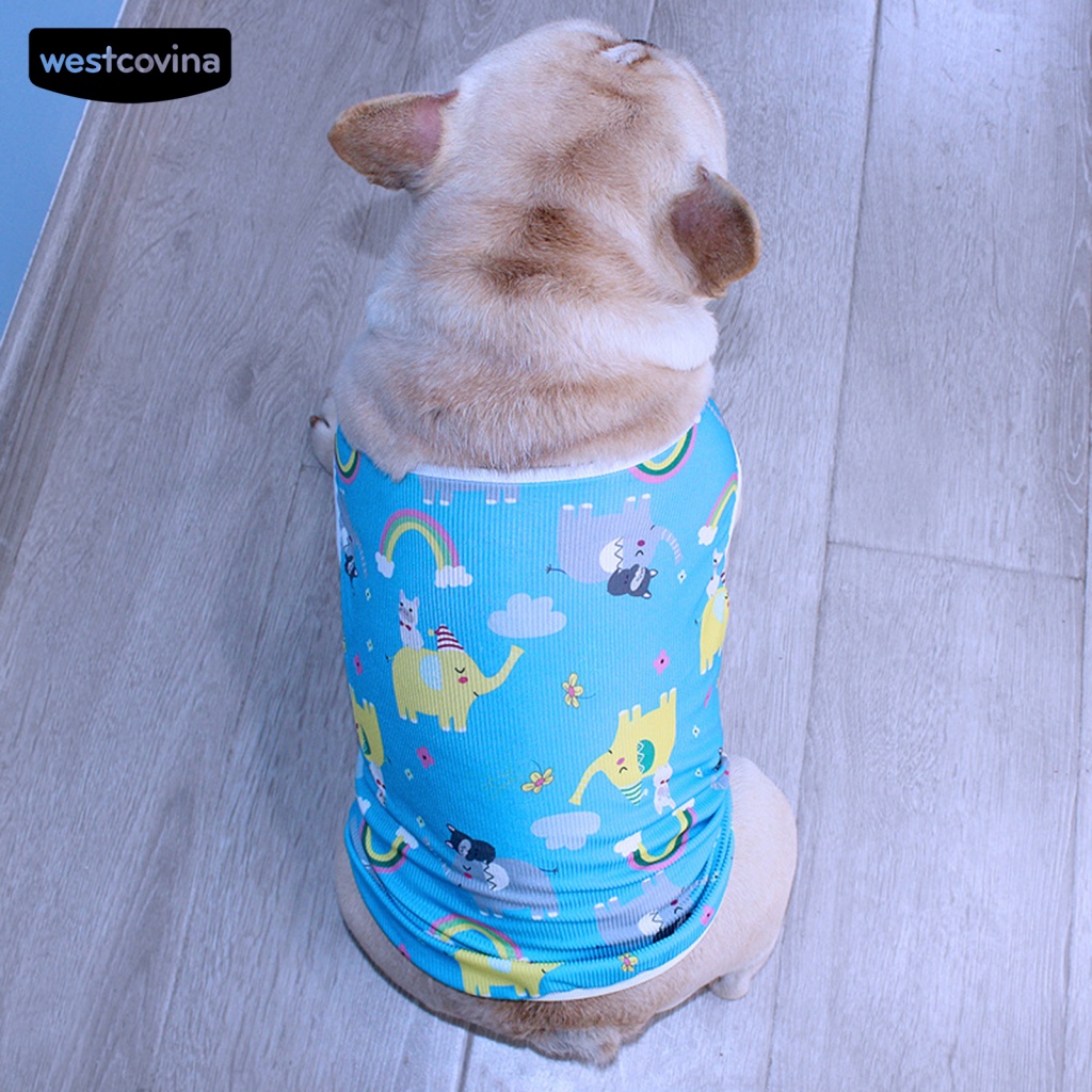 Áo Thun Cotton Chui Đầu Không Dính Họa Tiết Lưới Lông Thú Cưng Chụp Ảnh