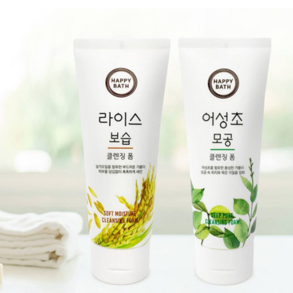Sữa rửa mặt tạo bọt HAPPY BATH 2 loại 200g
