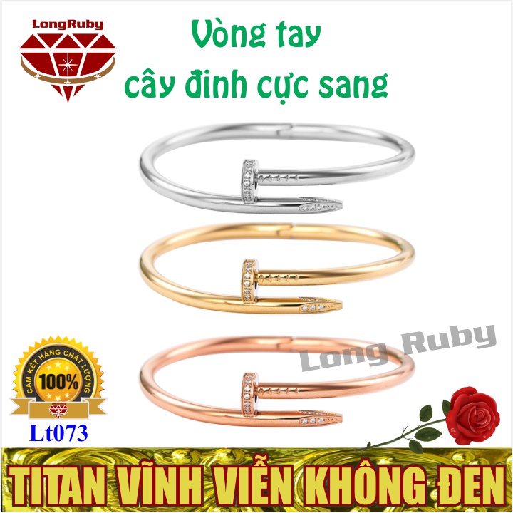 Vòng Tay, Lắc Tay TITAN Cây Đinh Cá Tính - Lt073t