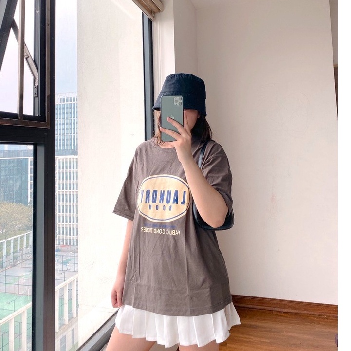 Áo Thun 3158 Laundry PEONYB Unisex [FREESHIP]  Phông form rộng tay lỡ in hình vintage, pull hàn quốc cá tính Ulzzang