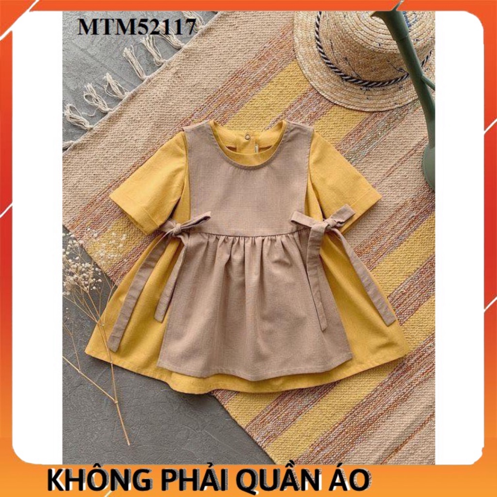 Rập Váy Cho Bé Gái MTM52117 (Rập Giấy Đầm Trẻ Em)