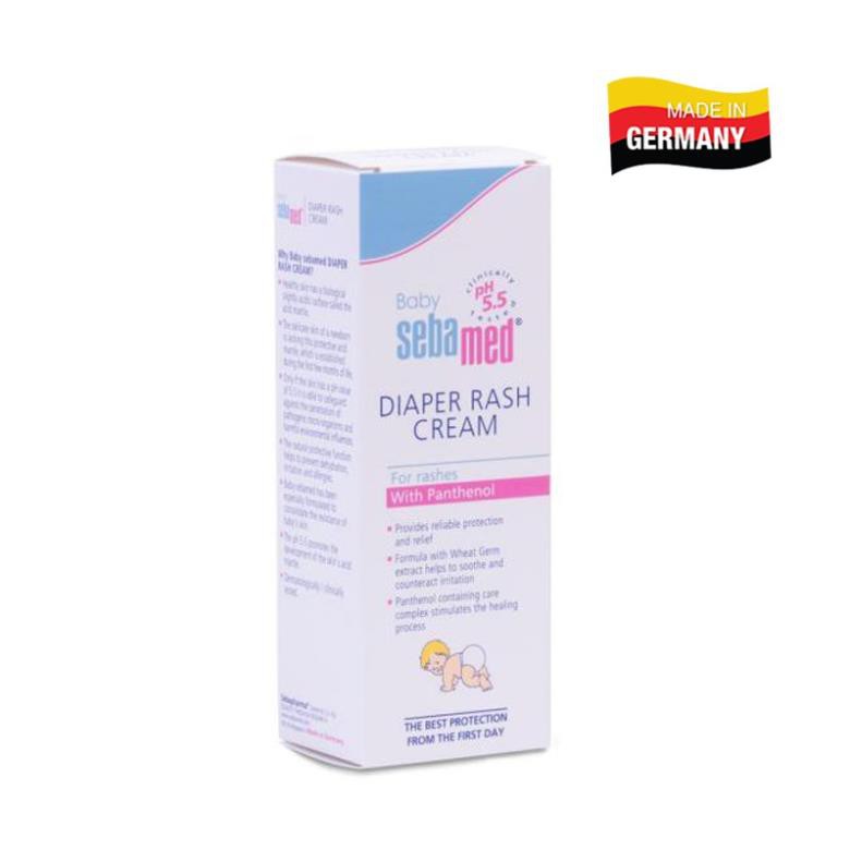 Kem Chống Hăm Cho Bé Sebamed Baby Diaper Rash Cream pH5.5 (50ml)