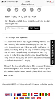 Mỹ phẩm Elf (Combo 6 món)