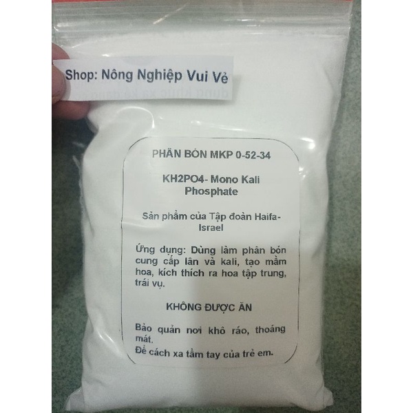 1 kg phân bón MKP Haifa hàng Israel - Kích ra hoa, làm bông, giúp ra hoa đồng loạt, cung cấp kali và lân cho cây trồng