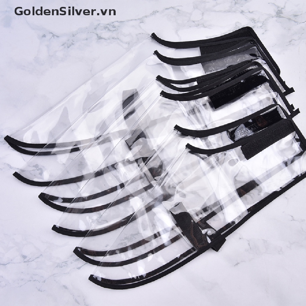 Vỏ Bọc Giày Bằng PVC Trong Suốt Tiện Dụng Cho Thợ Cắt Tóc