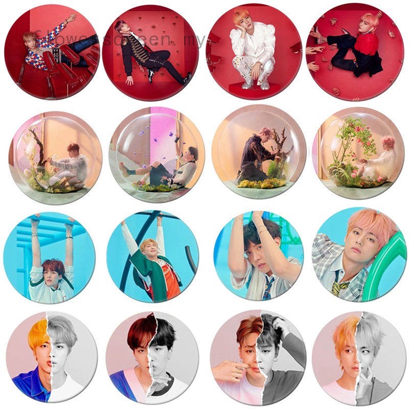 Kpop BTS Bangtan Boys LOVE YOURSELF u0443u0445u0459 ANSWER S-E-L-F Badge Brooch Chest Pin 1pc