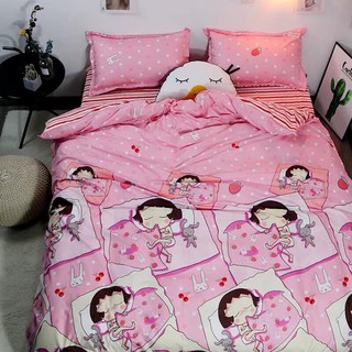 BỘ CHĂN GA GỐI POLY NHẬP DORAEMON M6/M8