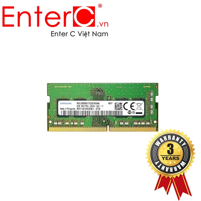 RAM Laptop DDR4 Samsung 8GB Bus 2666 - Bảo Hành 36 Tháng | BigBuy360 - bigbuy360.vn