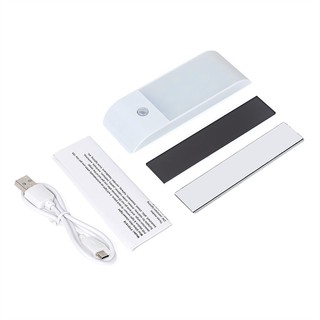 Rechargeable LED light supports motion sensor with accessories