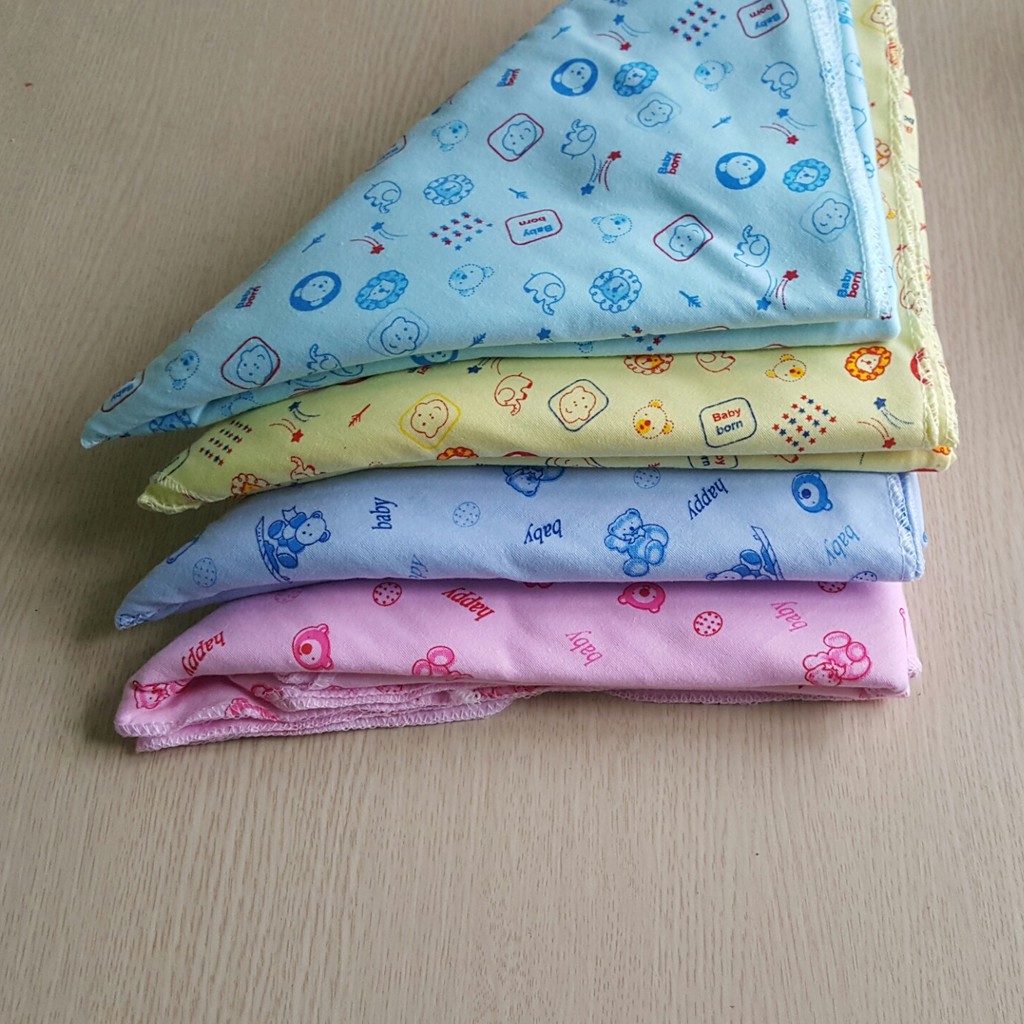 Tã chéo sơ sinh 100% cotton cho trẻ sơ sinh( 1 cái)