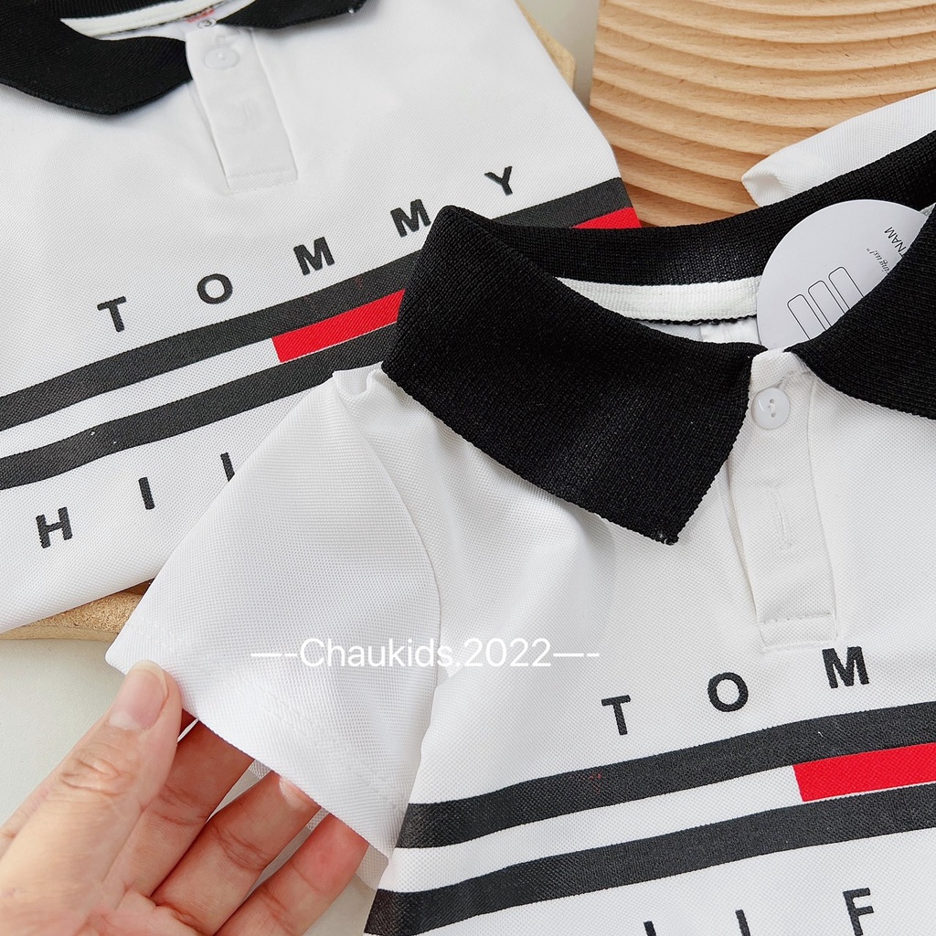Áo polo tomi cho bé từ 8-30 kg
