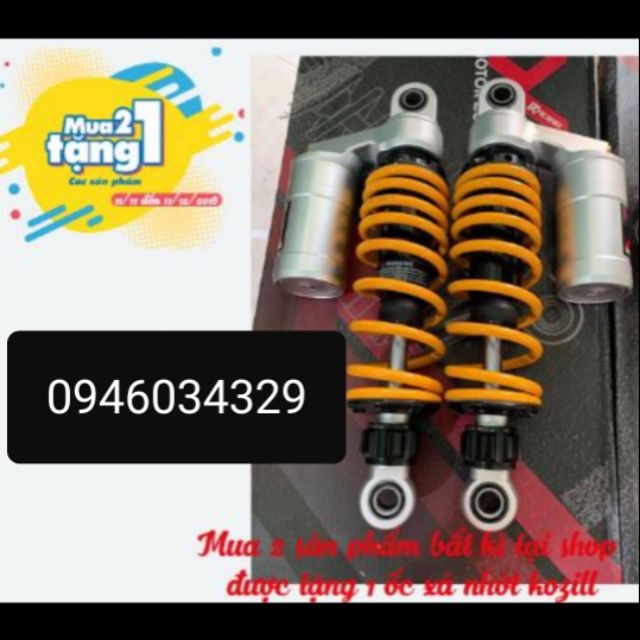 Phuộc X1R cho wave draem sirius