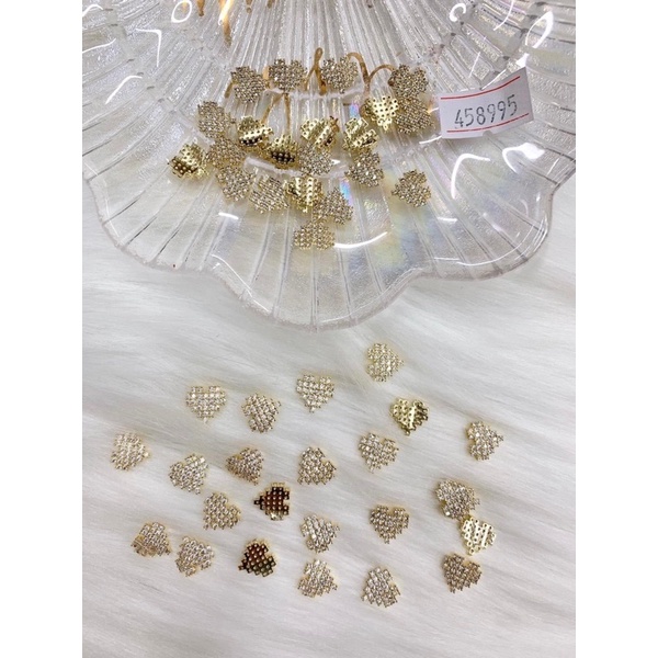 Charm đá trang trí móng tay chân mới 2022-1 viên