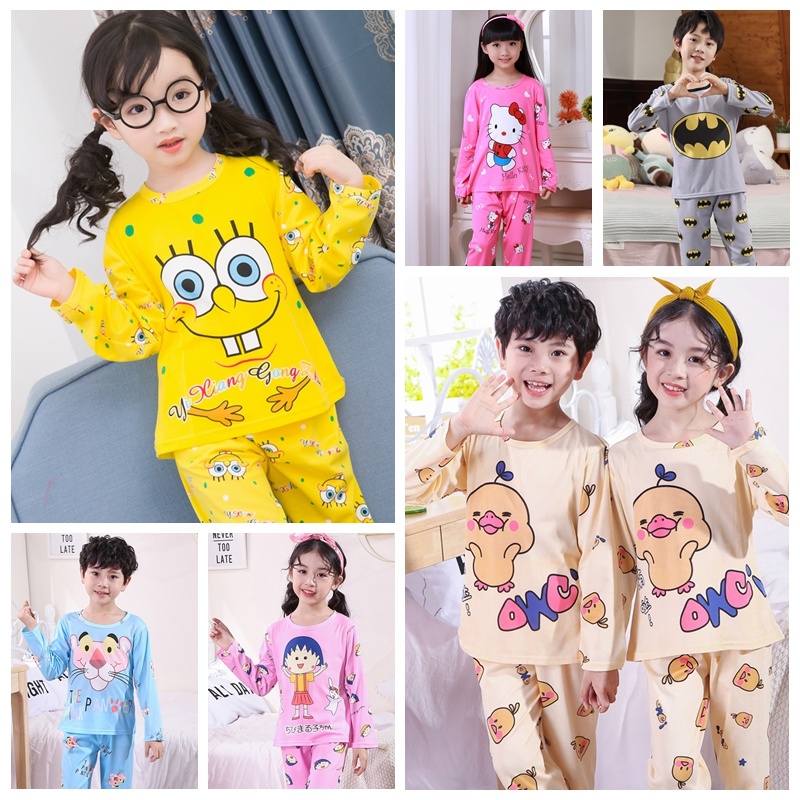 Bộ Đồ Ngủ Pijamas Dễ Thương Cho Bé Trai