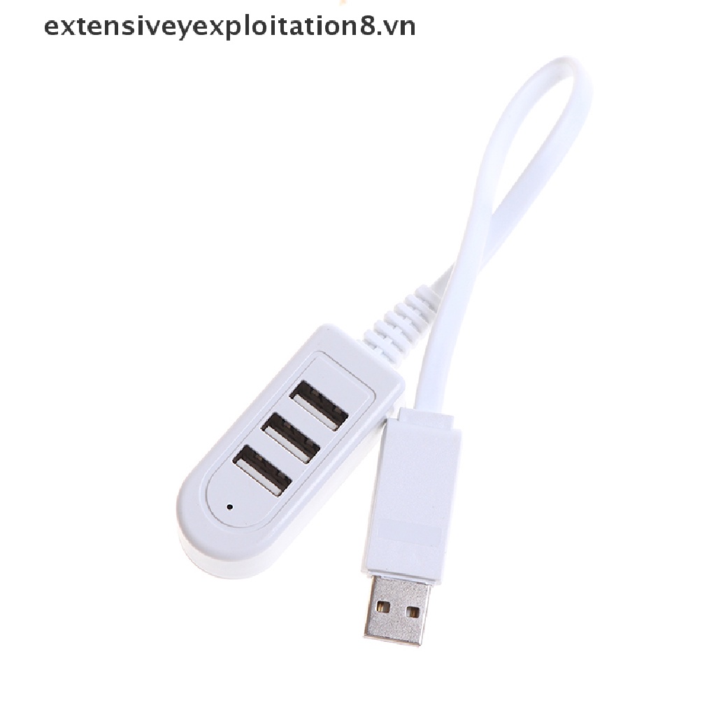 Bộ HUB mở rộng 3 cổng USB 3.0 đa tốc độ cao cho laptop / máy tính
