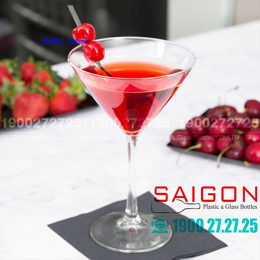 Ly Thủy Tinh Libbey Vina Martini 296ml | Thủy Tinh Cao Cấp, Nhập Khẩu E.U