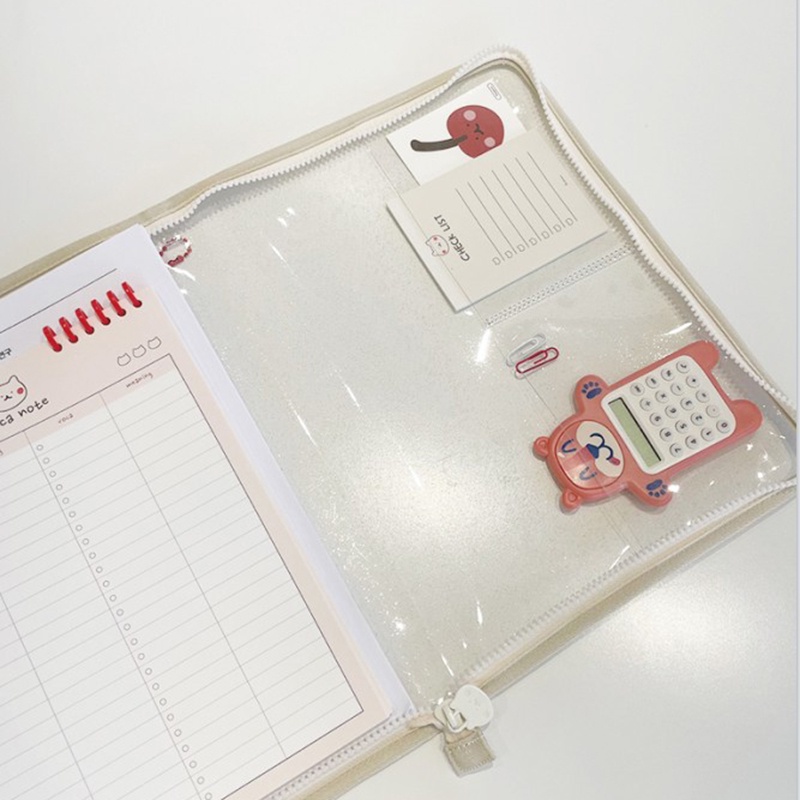 Sổ Tay pvc Đơn Giản Phong Cách Hàn Quốc Dành Cho Nữ