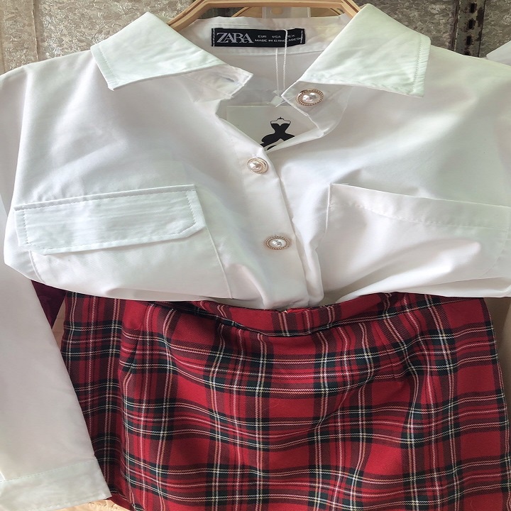 Áo sơ mi nữ dài tay, áo sơ mi nữ trắng Form rộng <65kg ,có TÚi và CÚC ngọc cao cấp, hàng LOẠI 1 | BigBuy360 - bigbuy360.vn