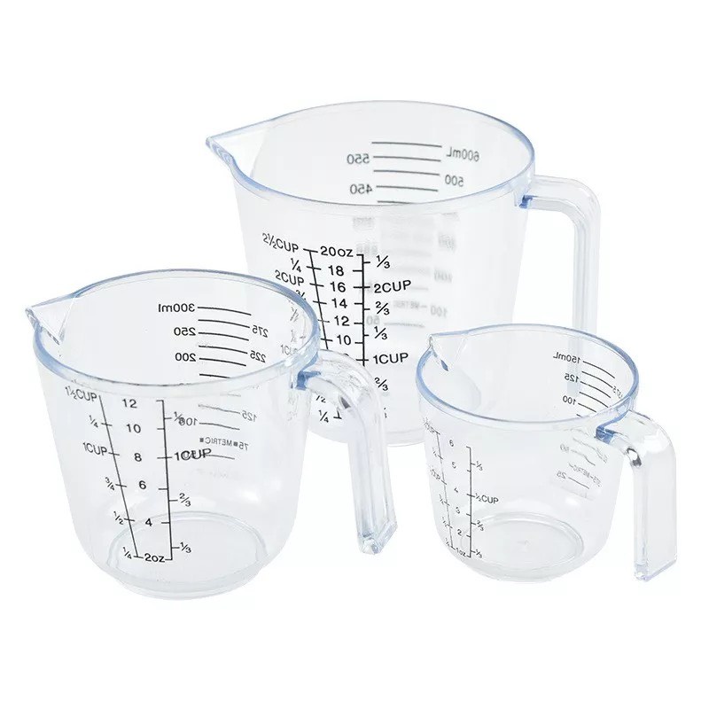 CA, LY ĐONG CHIA VẠCH ĐỊNH LƯỢNG 150ML VÀ 300ML