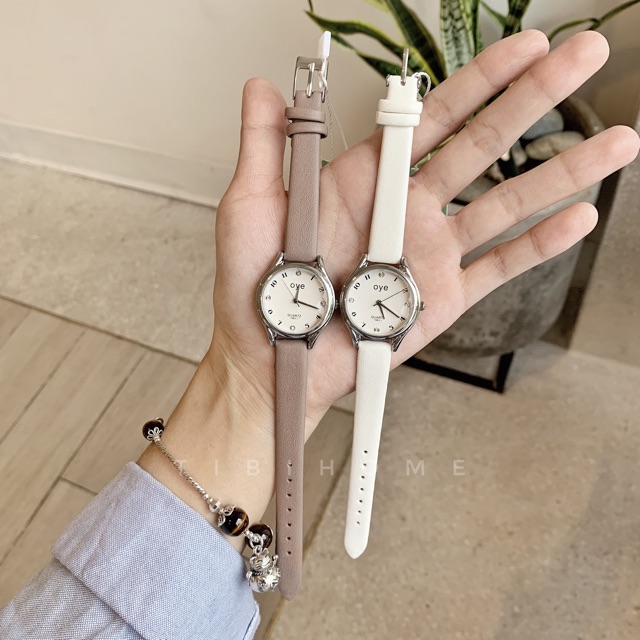 OYE chính hãng - Đồng hồ dây da nữ size nhỏ hợp với mọi cổ tay | BigBuy360 - bigbuy360.vn