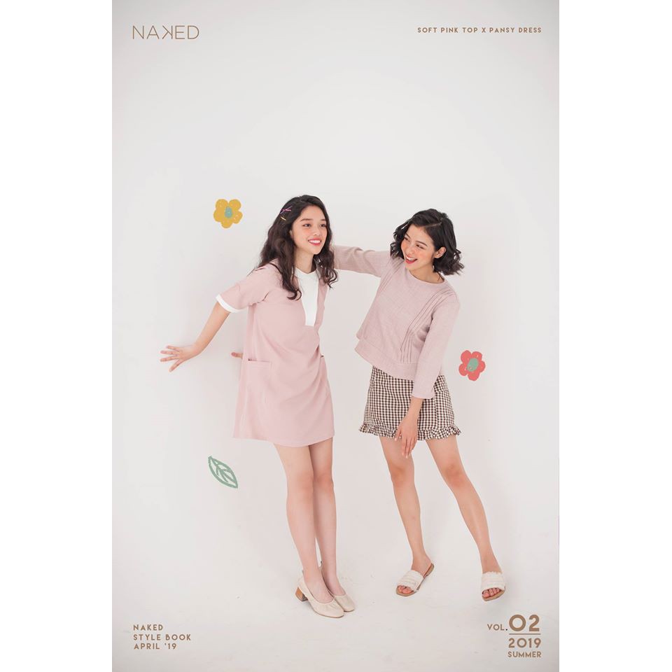 Áo Soft Pink Top