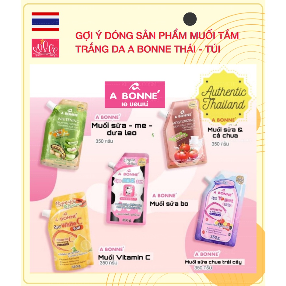 Muối Tẩy Da Chết Spa A Bonne' Thái Lan 350g
