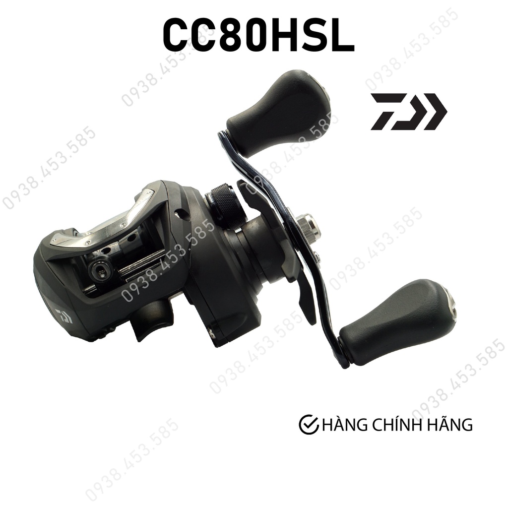 MÁY NGANG CÂU LURE DAIWA CC80 - chuyên mồi giả câu lóc chẽm