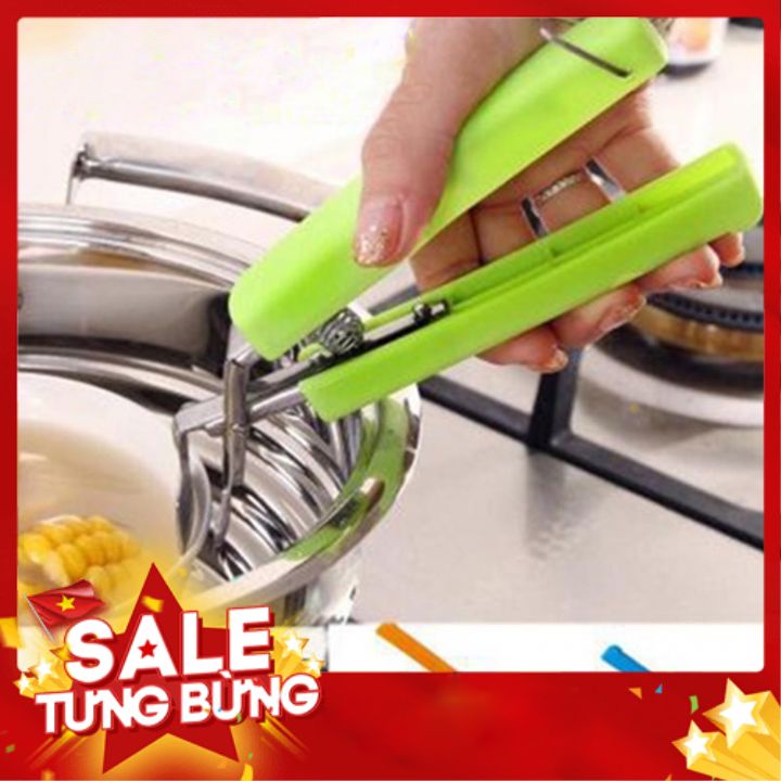 [ BAO GIÁ SHOPEE ] Kẹp Gắp Bát Đĩa Chống Nóng, Kẹp Bắc Xoong Nồi Tránh Bỏng Tay