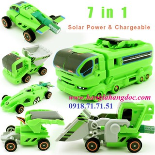 Đồ chơi lắp ráp mô hình xe 7 in 1, dùng năng lượng mặt trời (Solar Kit)
