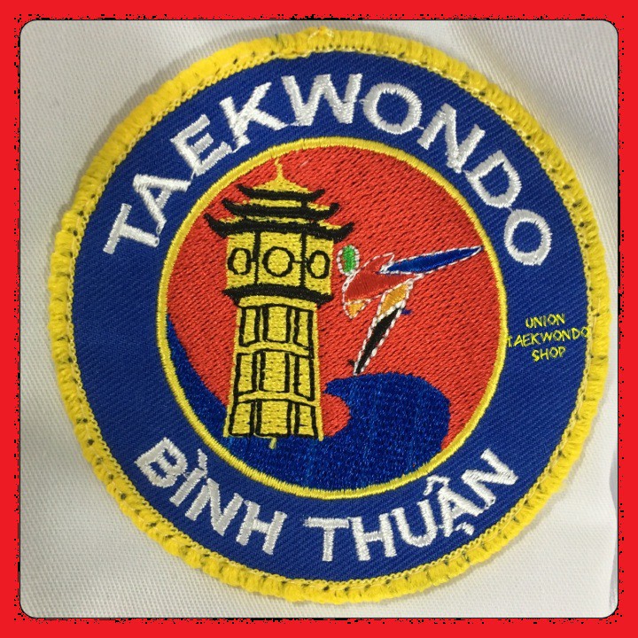 Logo Cờ Huy Hiệu Taekwondo Vovinam Karete x UnionTaekwondoSHOP