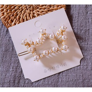 [HOT TREND] Kẹp tóc đính đá - ngọc nhân tạo
