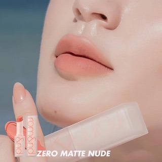 [AUTH 100%] SON ROMAND ZERO MATTE LIPSTICK #09 SHELL NUDE